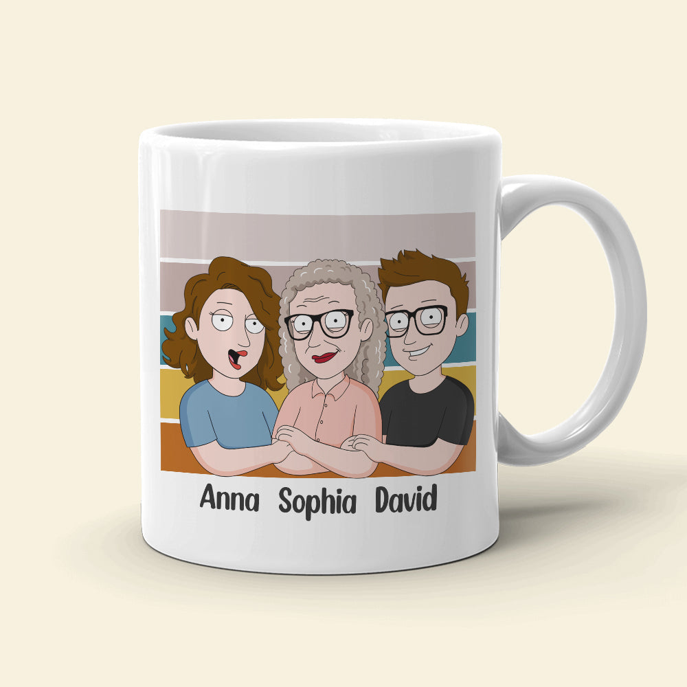 No One Prepares You For the Transition- Gift For Mom-Personalized Coffee Mug-Mom Mug