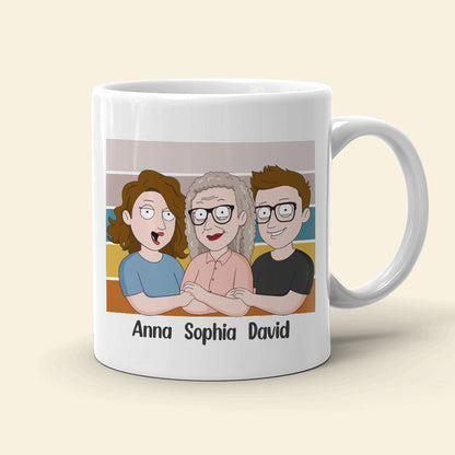 No One Prepares You For the Transition- Gift For Mom-Personalized Coffee Mug-Mom Mug