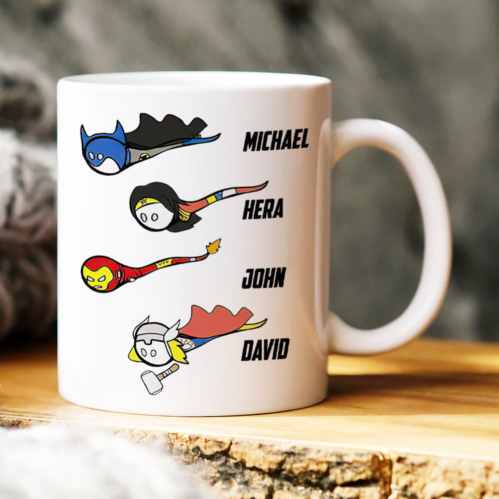 Thank You For Not Pulling Out, Gift For Dad, Personalized Mug, Funny Sperm Mug, Father's Day Gift 03OHHN080523