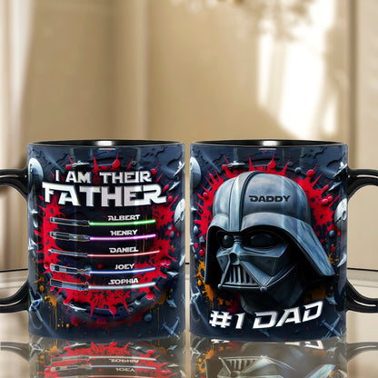 Personalized Gifts For Dad Coffee Mug - I Am Their Father 02HULU090425