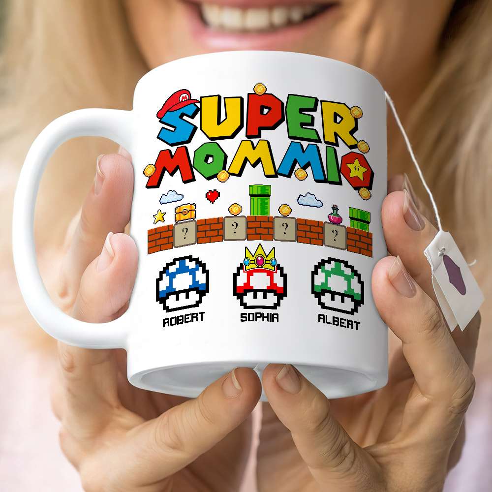 Playing Family 04ACQN130423 Gift For Mother's Day White Mug