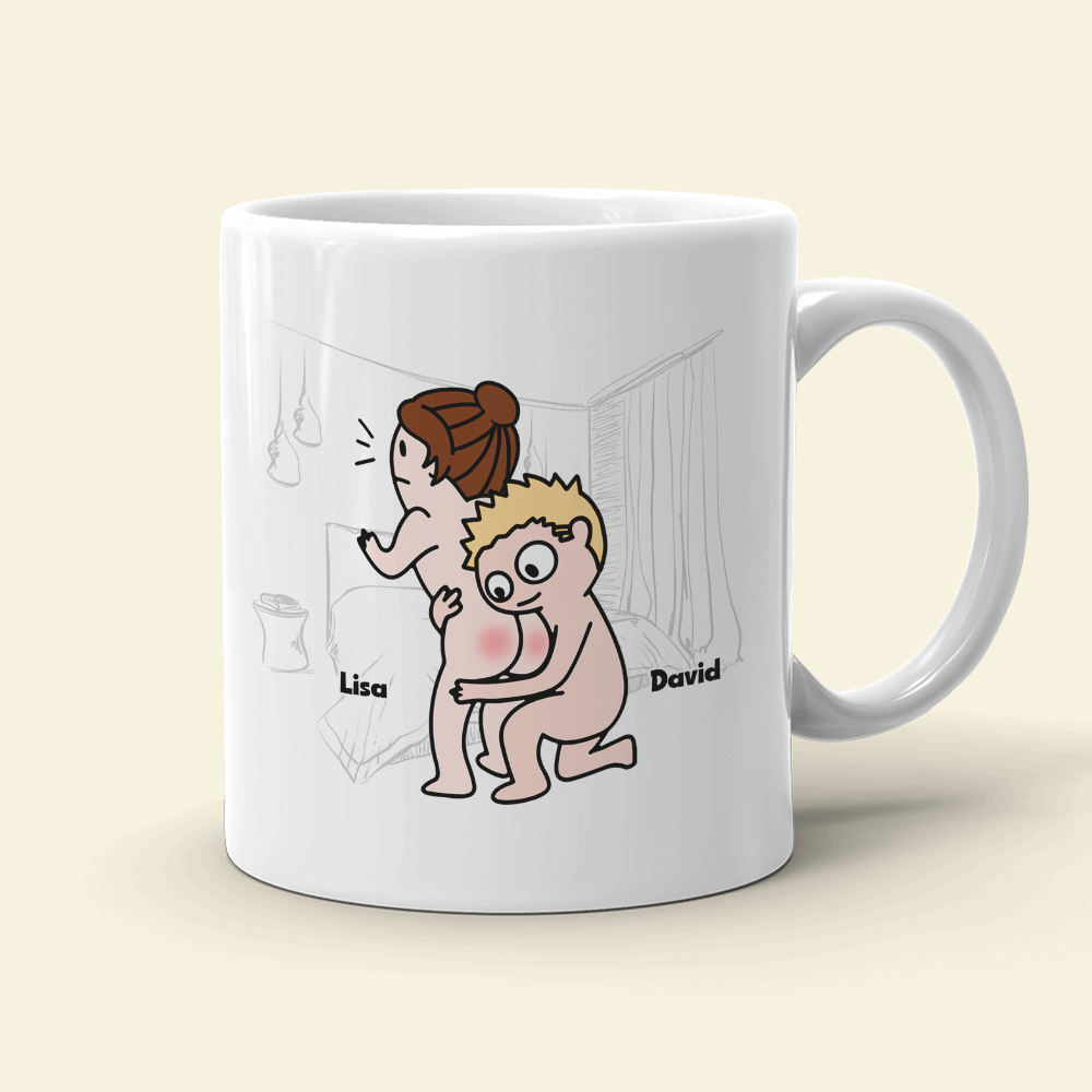 Best Couple Make Love, Personalized Naughty Couple Mug Wine Tumbler Accent Mug