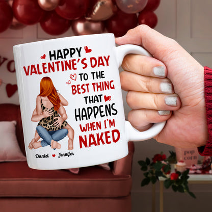 Personalized Gift For Couple Mug Happy Valentine's Day