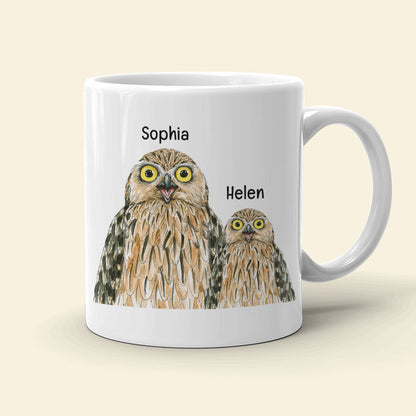 We're so alike, Personalized Coffee Mug, Sitting With Mom Coffee Mug, Mother's Day, Birthday Gift For Mom