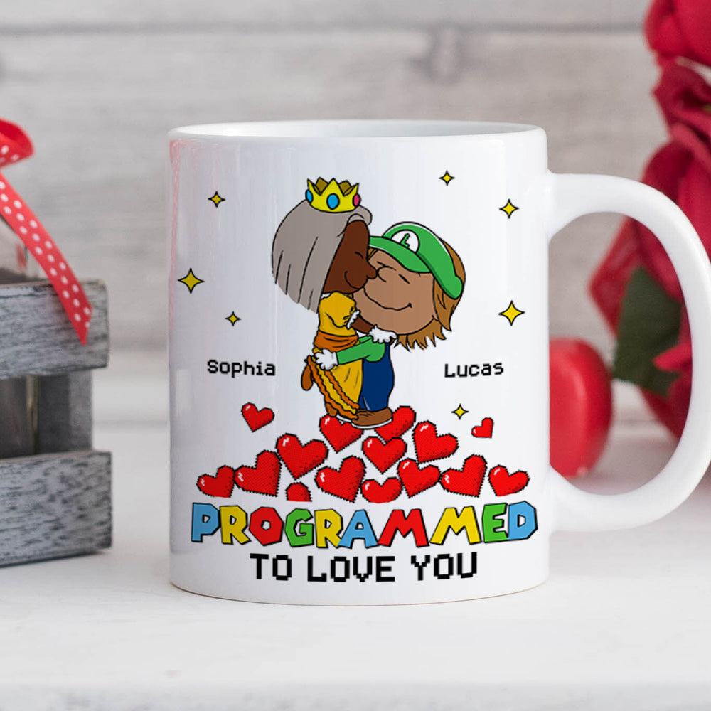 Personalized Gifts For Couple Coffee Mug 02totn201224hg Programmed To Love You