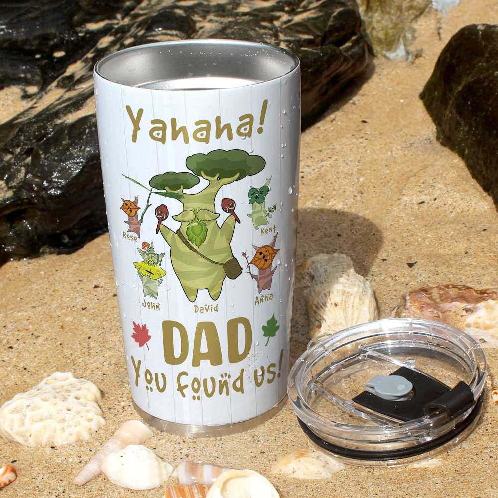 Legend Of Dad 02NAQN010623 Personalized Family Tumbler White Mug