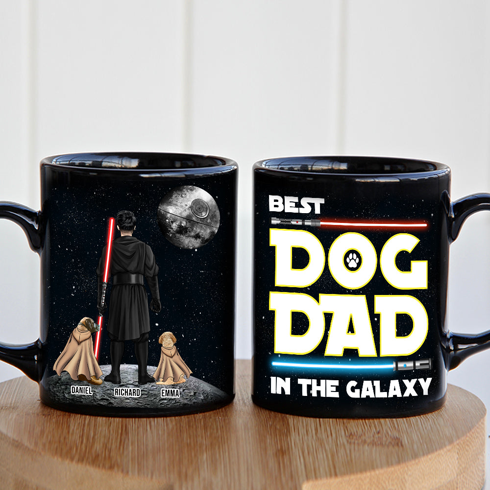 Personalized Gifts For Mom Coffee Mug Best Dog Mom In The Galaxy 011QHTH210324DAHHHG