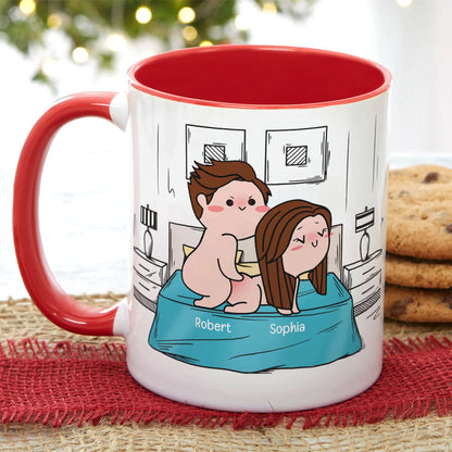 Good For One Back Massage- Gift For Couple-Personalized Wine Tumbler-Funny Couple Wine Tumbler