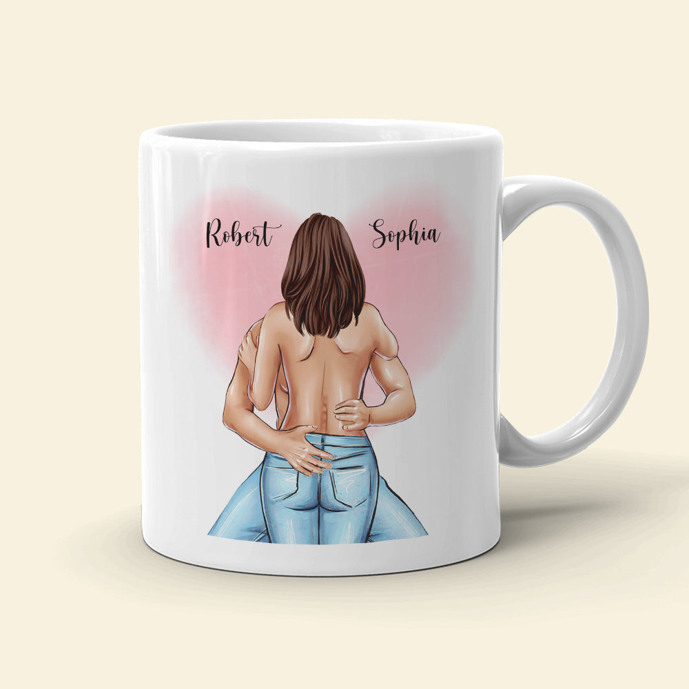 Naughty Couple Roses Are Red Violets Are Fine You Be The 6 I'll be the 9, Personalized Mug