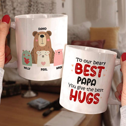 Personalized Gifts For Mom Coffee Mug To Our Beary Best Mama