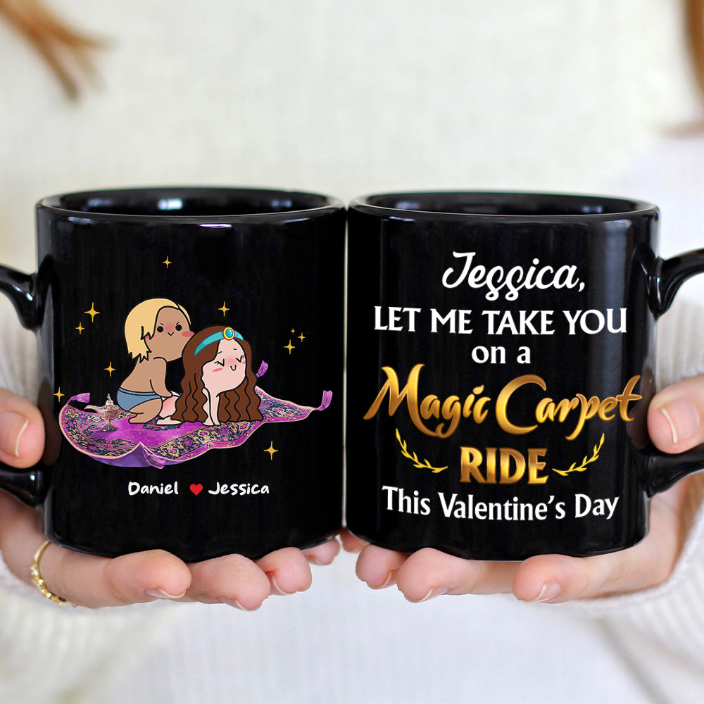Personalized Gift For Couple Mug Let Me Take You On A Ride 02HTHN110124HH