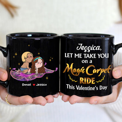 Personalized Gift For Couple Mug Let Me Take You On A Ride 02HTHN110124HH