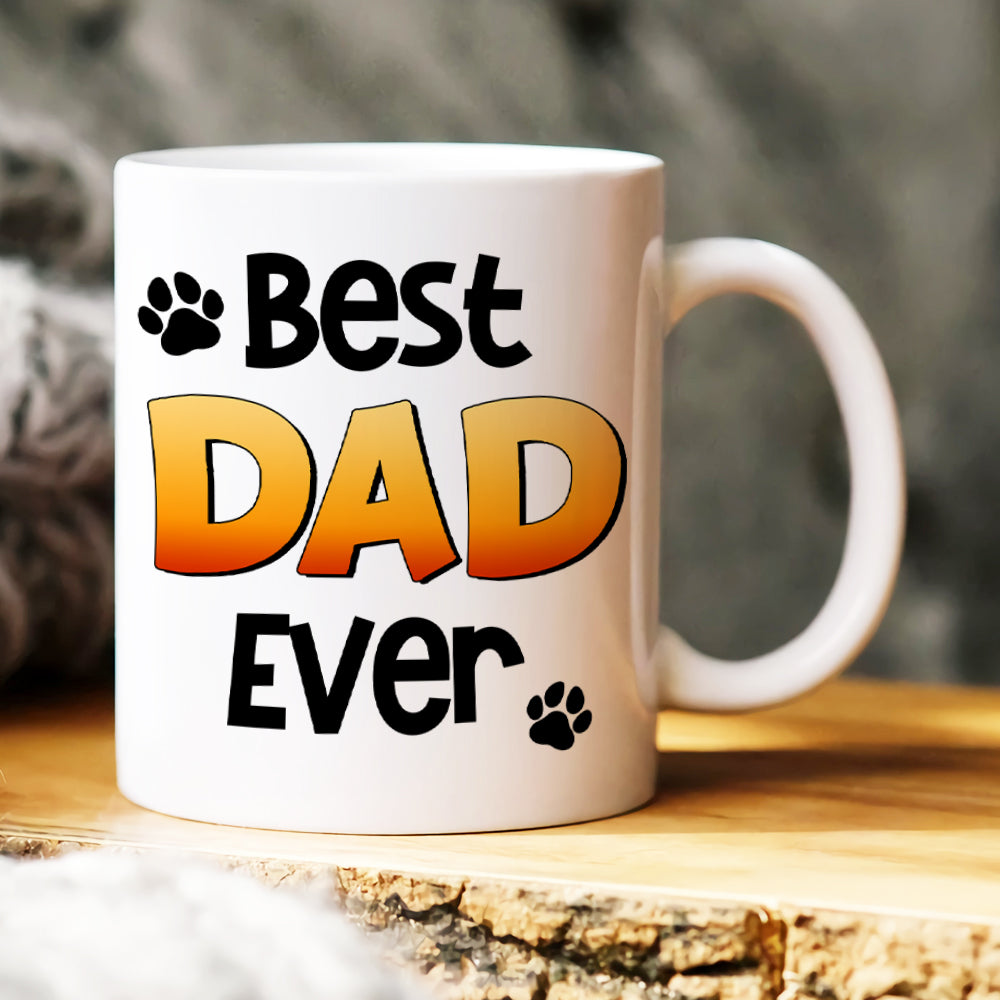 Best Dad Dog Ever 02NAHN050423 Personalized Mug Father's Day Gift