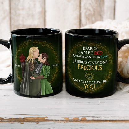 Couple Kissing 08HUHN051222TM Black Mug