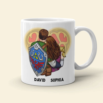 Because I Lost All My Hearts To You-03natn220623hh Personalized Couple Coffee Mug