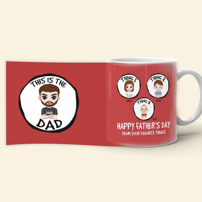Dad 02pjqn110523hh Personalized Coffee Mug
