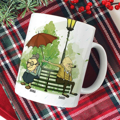 I Want to Spend the Rest of My Life Annoying You Personalized White Mug, Gift For Couple