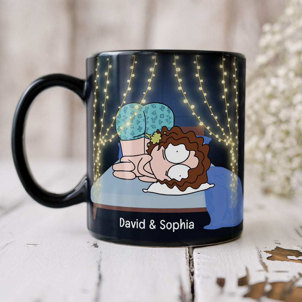 Love Is In The Air Just Kidding, Personalized Mug, Gift For Couple