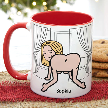 I Hope Your Day Is As Nice As My Butt-Personalized Coffee Mug-Gift For Couple- Funny Couple Mug