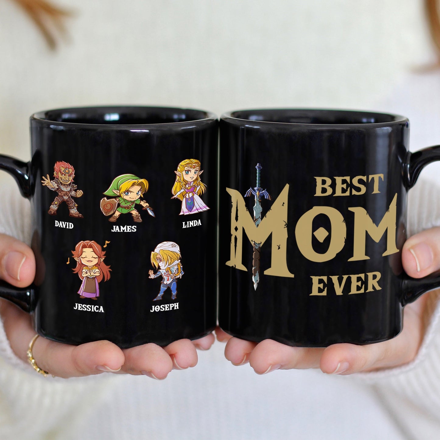 Personalized Gifts For Mom Coffee Mug Best Mom Ever 01naqn270324