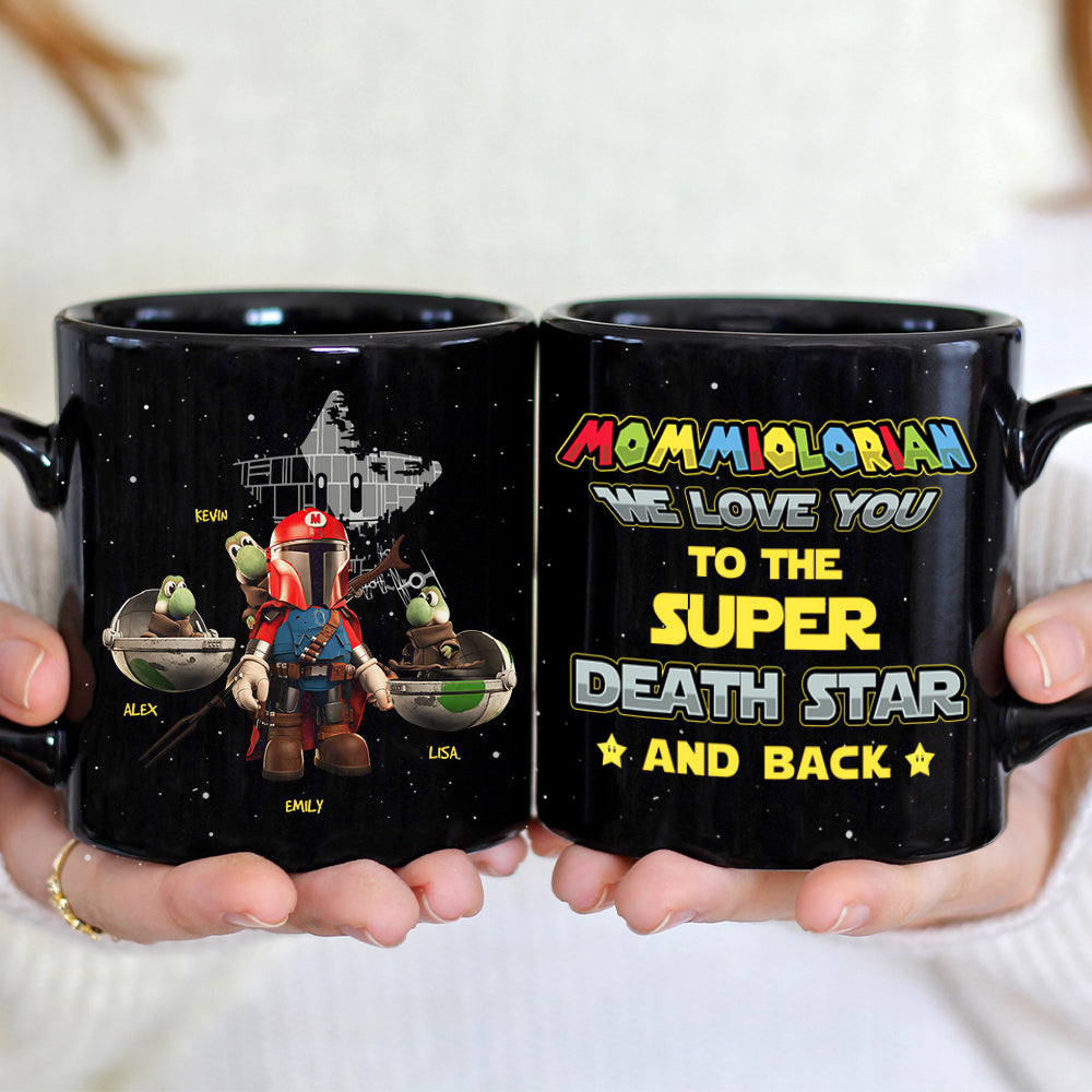 Personalized Gifts For Mom Coffee Mug We Love You To The Super Star And Back 01HTHN200324