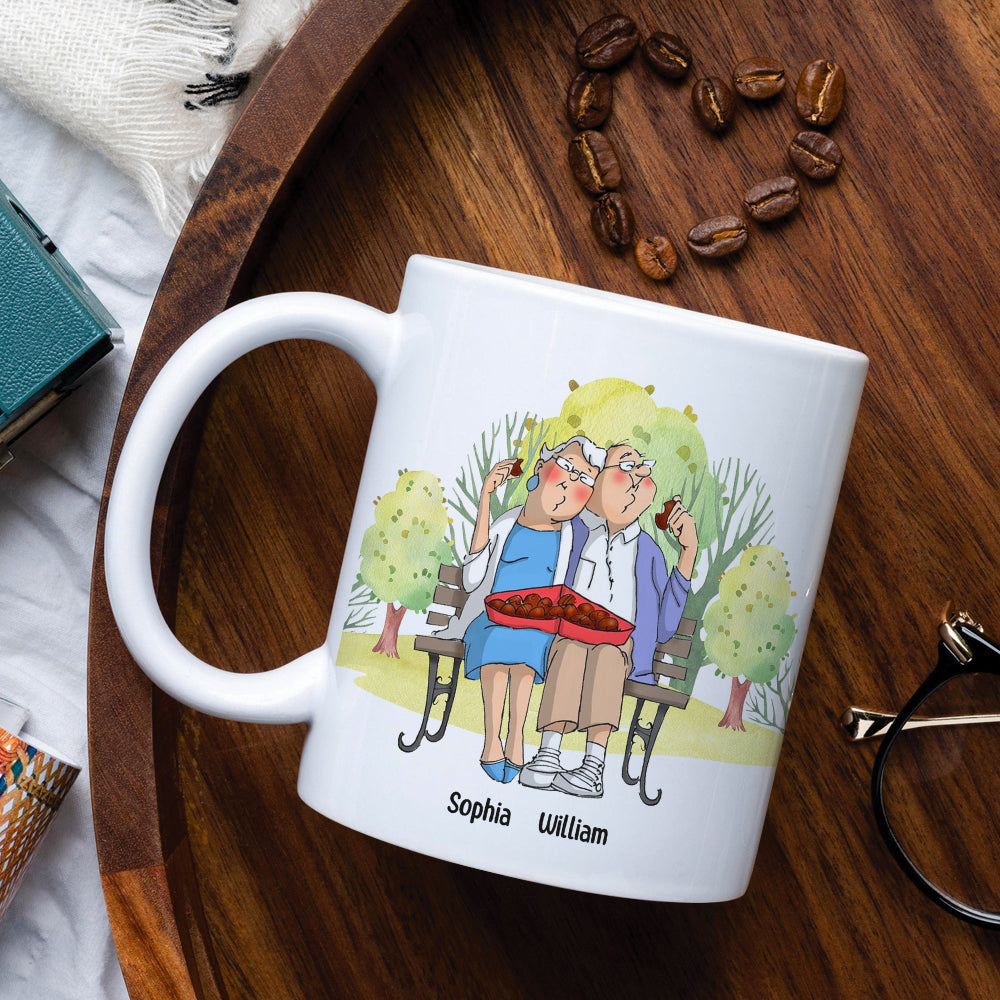 Old Couple DR-WHM-02DNTN090123 Personalized Mug