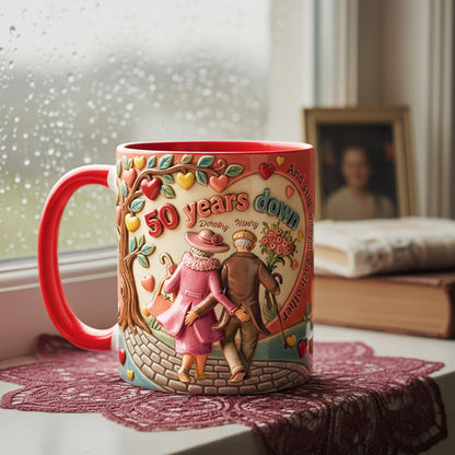 Naughty Old Couple Coffee Mug - Personalized Gifts For Couple 01pata270126