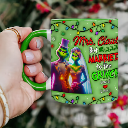 Personalized Gifts For Couple Coffee Mug Christmas Greenmonster Couple 01OHPU291024