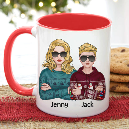 You Should Do It The Way I Told You To In The Beginning - Personalized Mom And Son Mug - Christmas Gift
