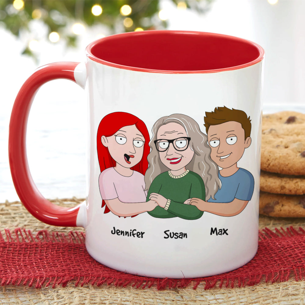 Proud Of Mother 07QHHN220423 Personalized Coffee Mug Accent Mug Wine Tumbler
