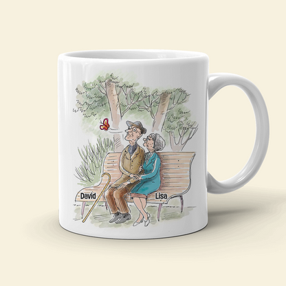 No Matter How Old You Get Never Stop Saying "I Love You", Personalized White Mug