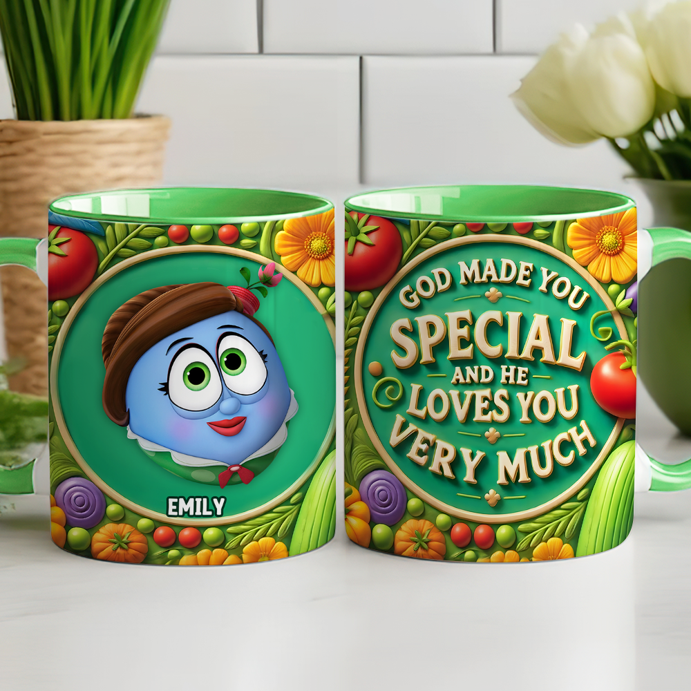 Personalized Gifts For Christians Coffee Mug, God Made You Special 03tgpu060125