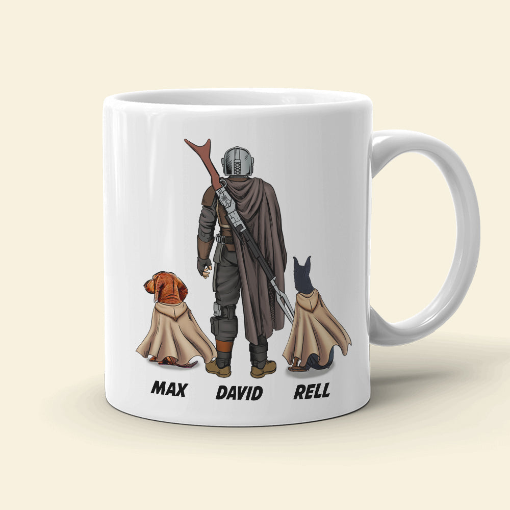 Best Dog Dad Personalized Mug, Gift For Father's Day-3OHTN270423-01