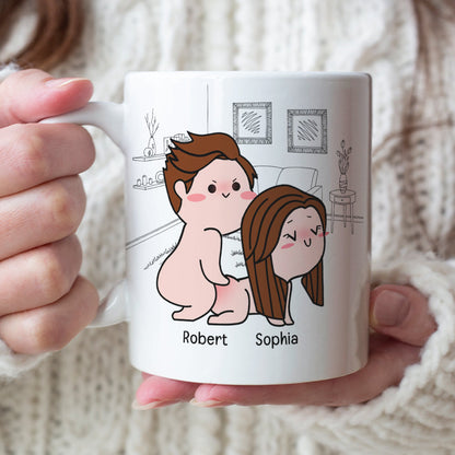 Put This Mug Down And Take Me In Doggy-Gift For Couple-Personalized Coffee Mug-Funny Couple