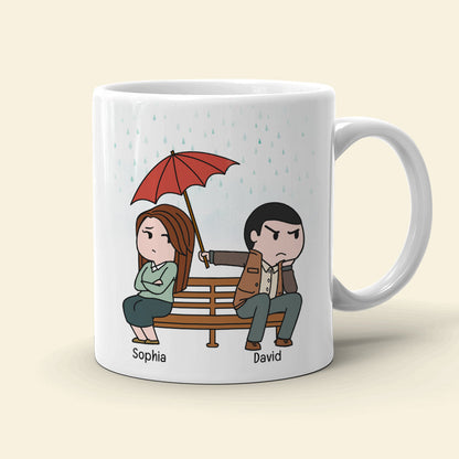 I Will Always Love You- Gift For Couple-Personalized Coffee Mug- Couple Coffee Mug