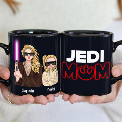 Mom-Personalized Coffee Mug- Gift For Mom-Mom Black Mug- BLM-02qhqn010423tm