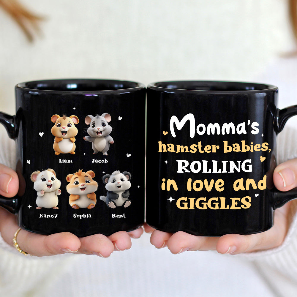 Personalized Gifts For Mom Coffee Mug Momma's Hamster Babies