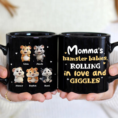 Personalized Gifts For Mom Coffee Mug Momma's Hamster Babies