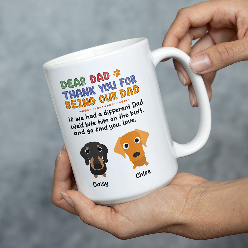 Personalized Gifts For Dog Mom Coffee Mug 05HUPU260124 Mother's Day