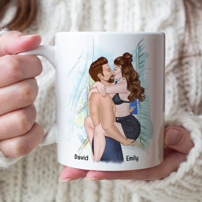 You're A Dilf, Father's Day Gift For Husband, Personalized Coffee Mug