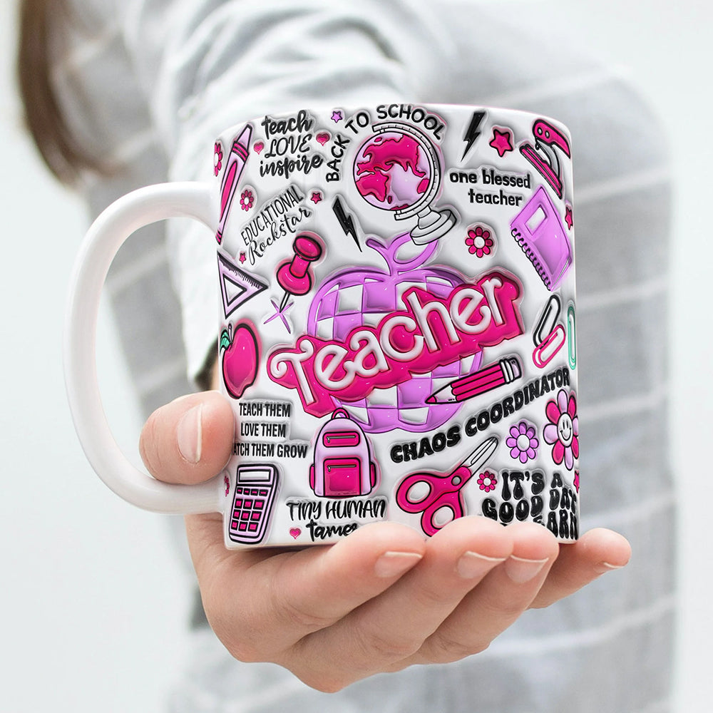Personalized Gifts For Teacher Christmas Coffee Mug 15ACDT050924