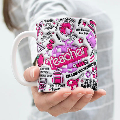 Personalized Gifts For Teacher Christmas Coffee Mug 15ACDT050924