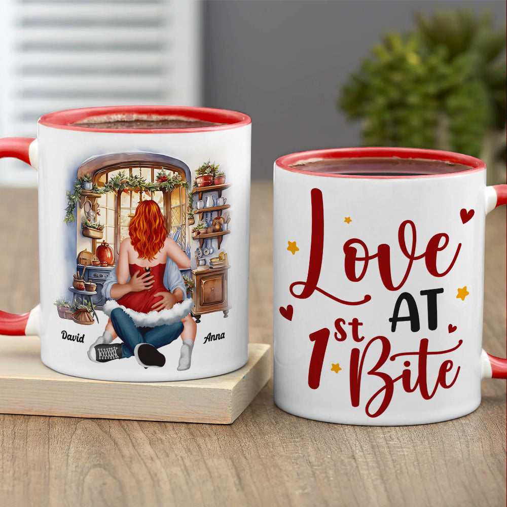 Love At First Bite, Personalized Mug, Naughty Gifts For Couple