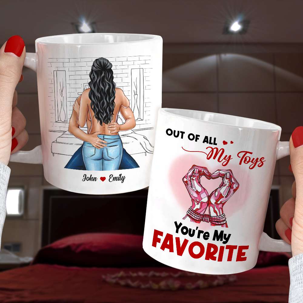 You're My Favorite, Personalized Naughty Couple Mug