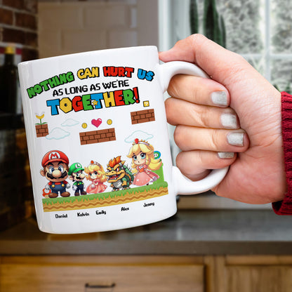 Personalized Gifts For Family Coffee Mug Nothing Can Hurt Us 02kahn300124