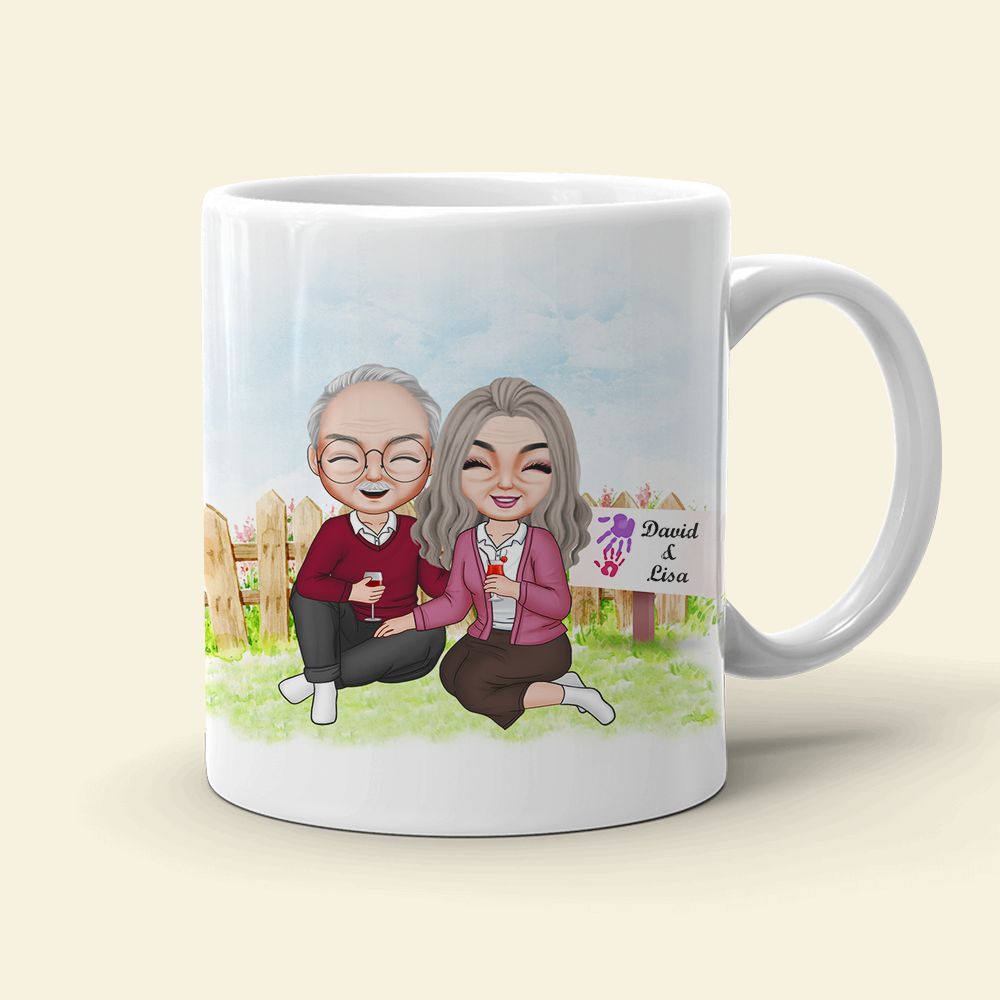 I Love You Through And Through Yesterday, To Day And Tomorrow- Personalized Coffee Mug -Gift For Couple- Couple Coffee Mug- 04dnhi291122hh