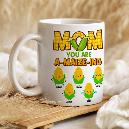 Personalized Gifts For Mom Coffee Mug You Are A-Maize-Ing Mother's Day Gifts
