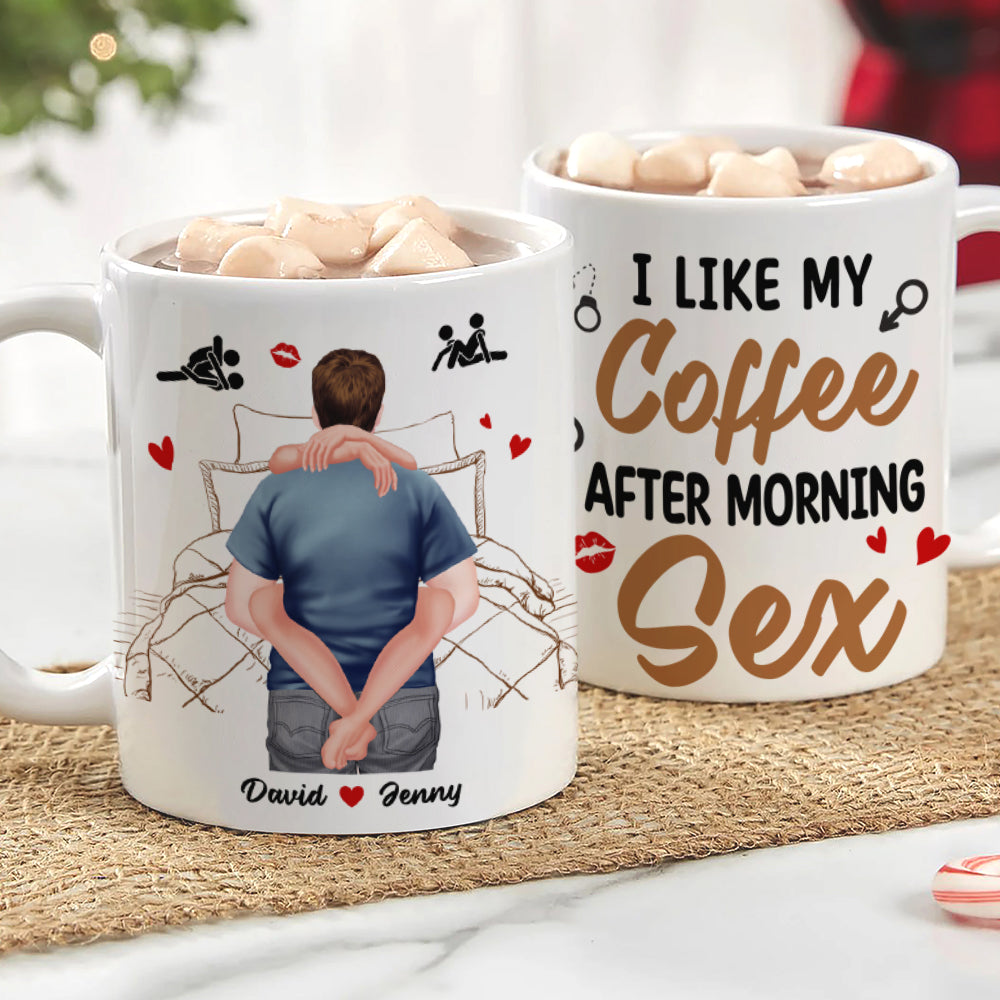 Personalized Gifts For Couple Coffee Mug I Like My Coffee Valentine's Gifts