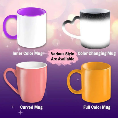 Dad & Daughter Bond - Custom 'Fist Bump' Mug - Celebrating Fatherly Love - For Father's Day
