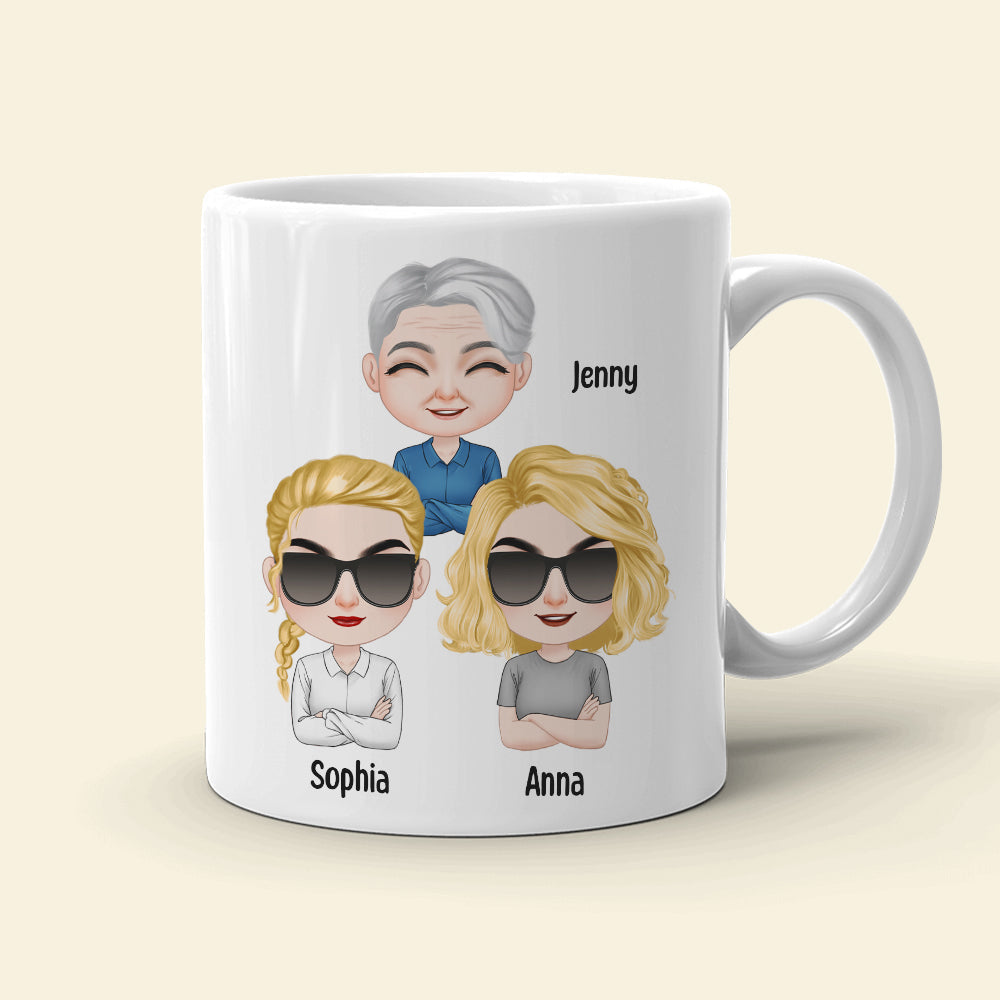 Great Job Mom We Turned Out Awesome - Personalized Mother's Day Mug - Gift For Mom